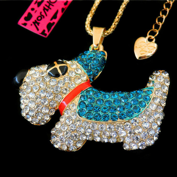 Betsey Johnson Jewelry - DOG NECKLACE & BROOCH PIN - Betsey Johnson Jewelry Betsey Johnson Jewelry - DOG NECKLACE & BROOCH PIN - Betsey Johnson Jewelry